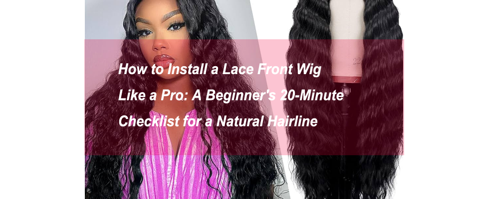 How to Install a Lace Front Wig Like a Pro: A Beginner's 20-Minute Checklist for a Natural Hairline