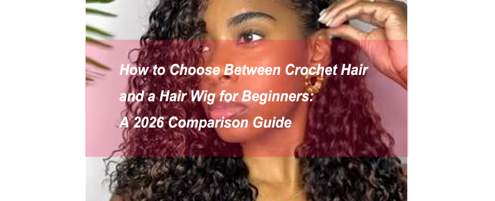 How to Choose Between Crochet Hair and a Hair Wig for Beginners: A 2026 Comparison Guide