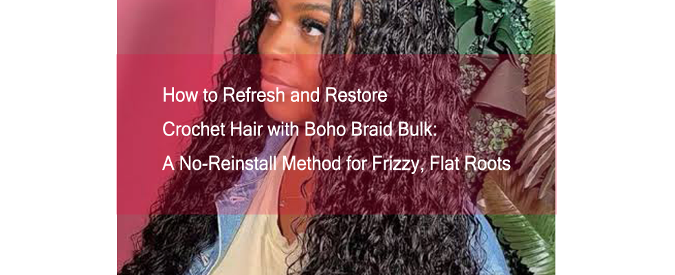 How to Refresh and Restore Crochet Hair with Boho Braid Bulk: A No-Reinstall Method for Frizzy, Flat Roots