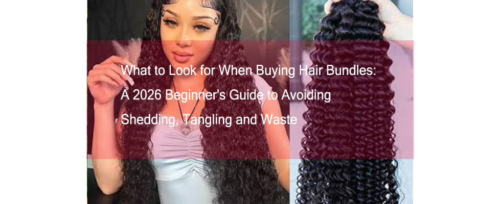 What to Look for When Buying Hair Bundles: A 2026 Beginner's Guide to Avoiding Shedding, Tangling and Waste