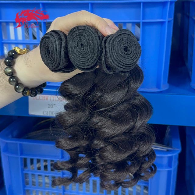 Ali Queen High Quality Raw Hair Natural Wave Bundle 12-26 Inch