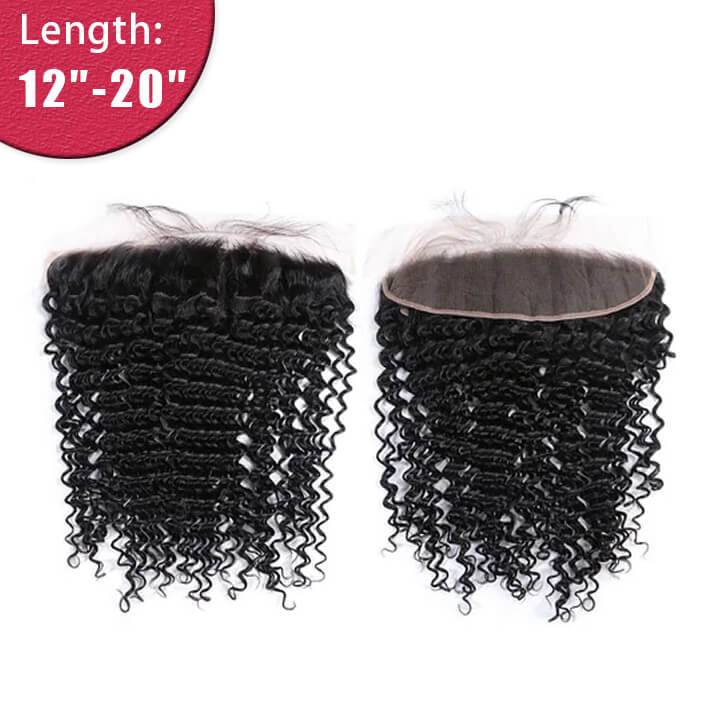 Ali Queen 13x4 Deep Wave Free Part HD Lace Frontal – 100% Virgin Hair