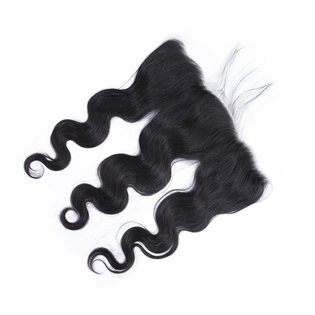 Ali Queen Body Wave Raw Hair Realistic 13x4 HD Lace Frontal Free Part