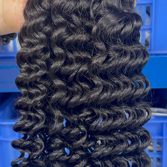 Ali Queen Deep Wave Regular Virgin Human Hair Bundle 10–30 Inches