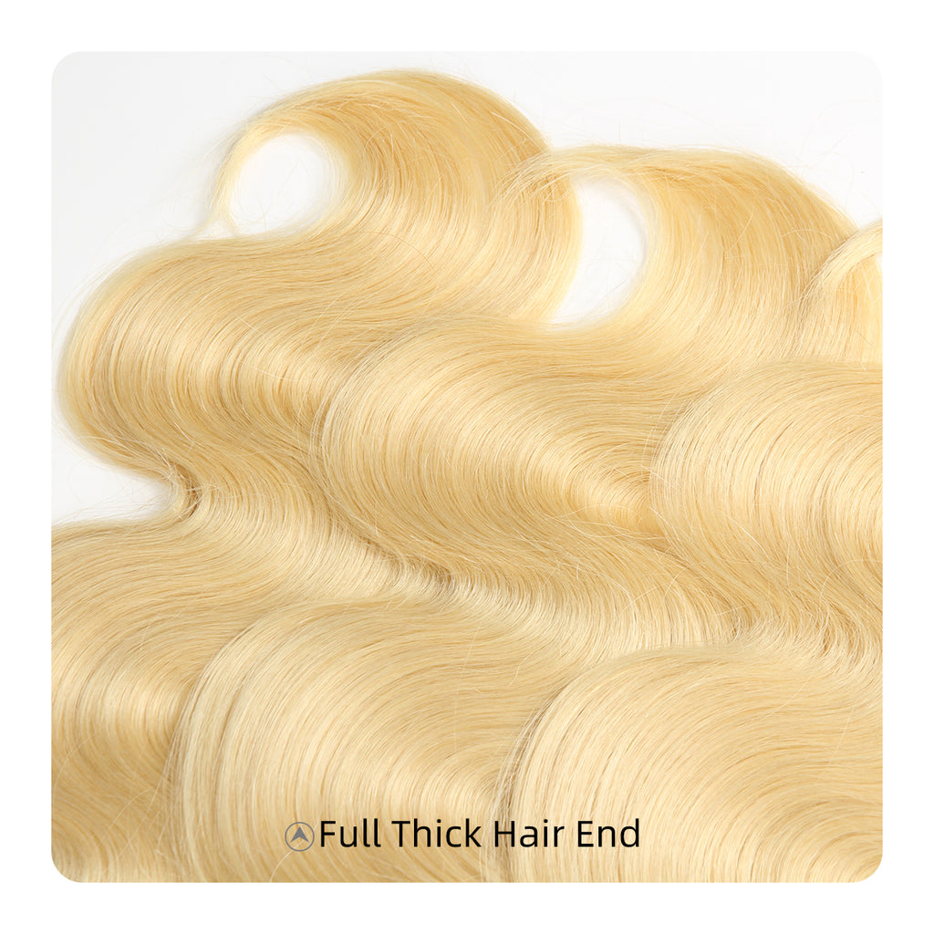 Ali Queen 613 Blonde Body Wave No Shedding Virgin Human Hair Bundle