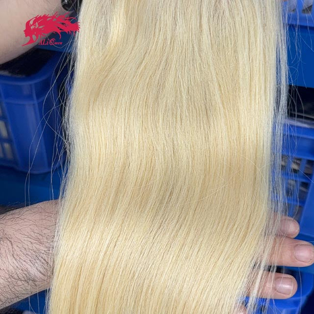 Ali Queen 5x5 HD Straight #613 Blonde Raw Hair Lace Closure