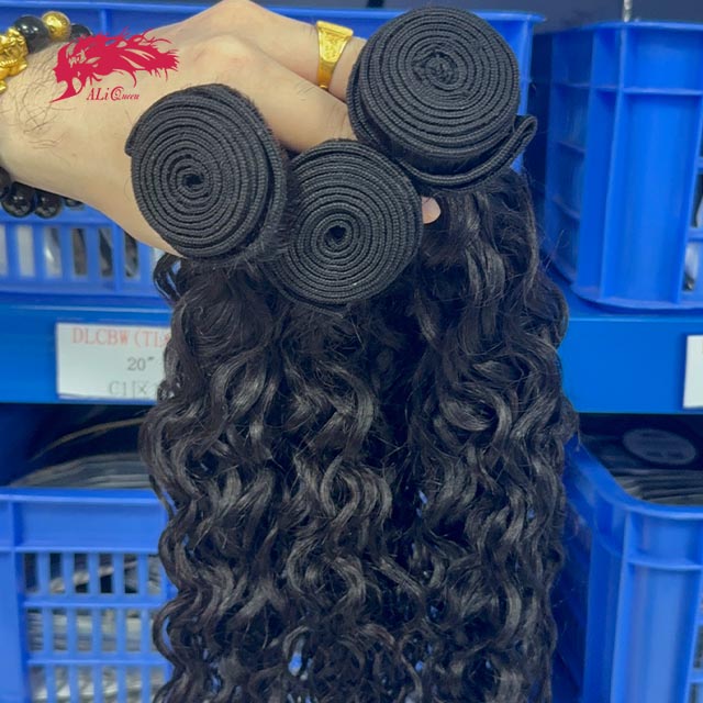 Ali Queen Water Wave Regular 100% Unprocessed Virgin Hair