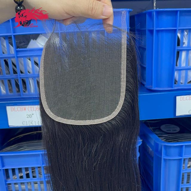 Ali Queen 5x5 HD Straight Free Part Raw Human Hair Lace Closure