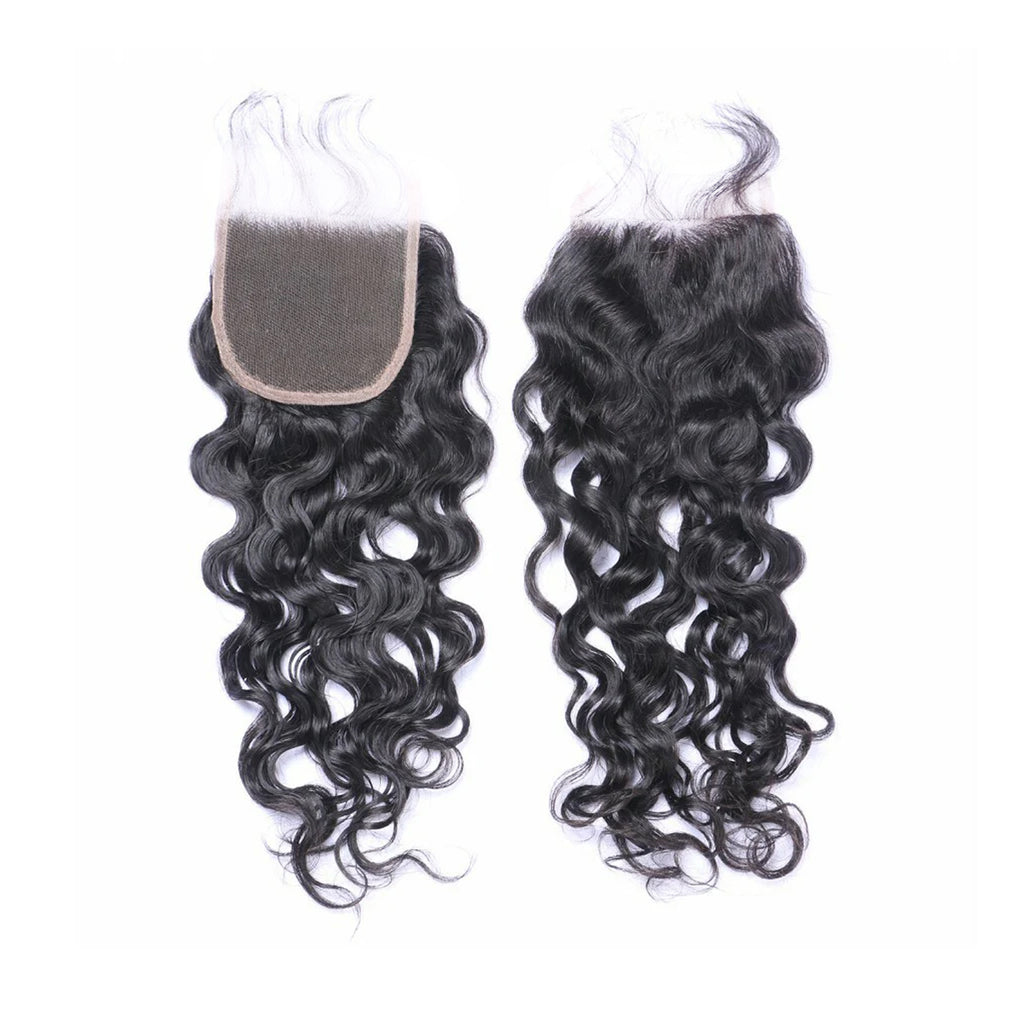 Ali Queen 5x5 HD Natural Wave Free Part Raw Hair Closure 12-20 Inch