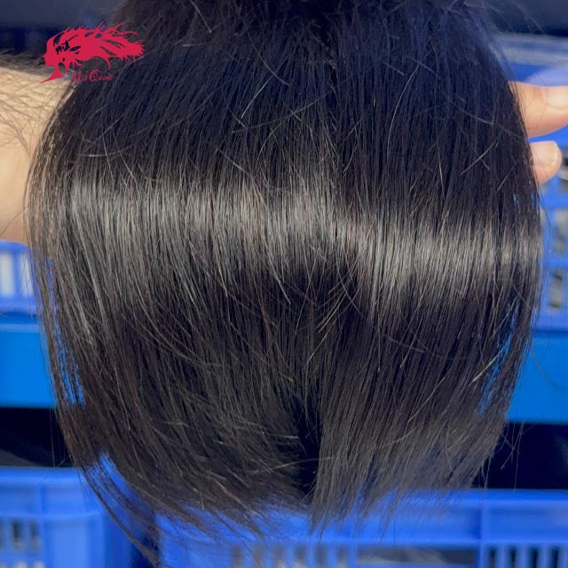 Ali Queen Straight Full End Natural Black Premium Virgin Hair Bundle