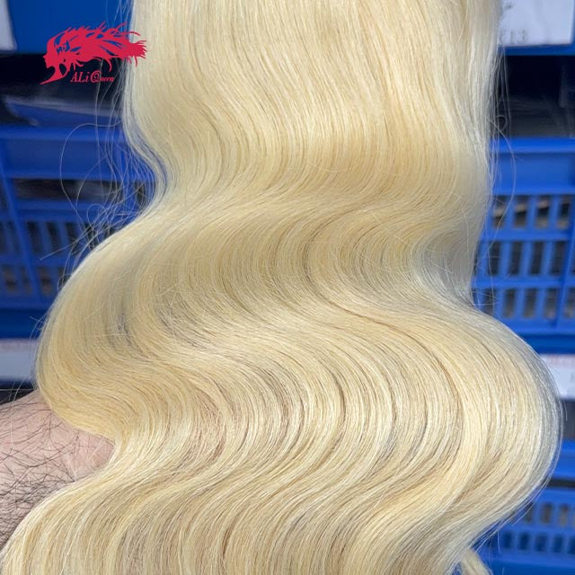 Ali Queen #613 Body Wave Free Part Raw Hair  5x5 HD Lace Closure