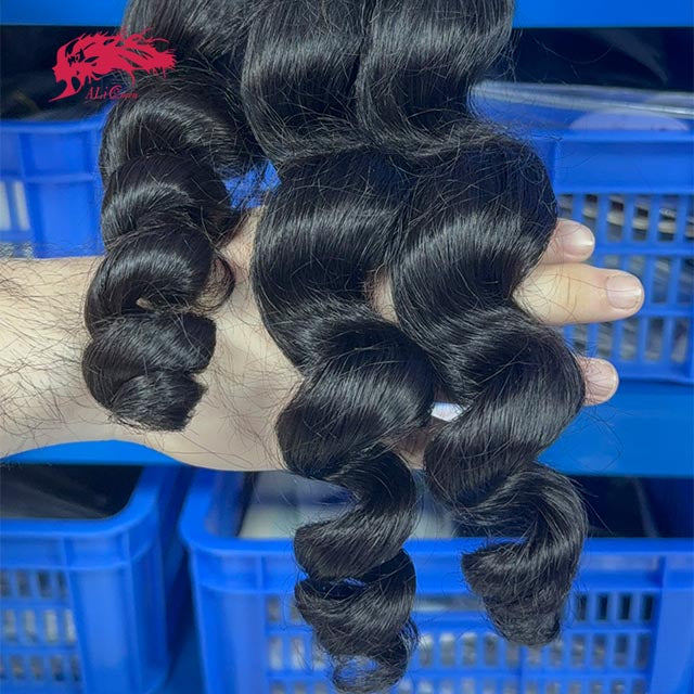 Ali Queen Premium Loose Wave Virgin Hair Soft & Bouncy Bundle