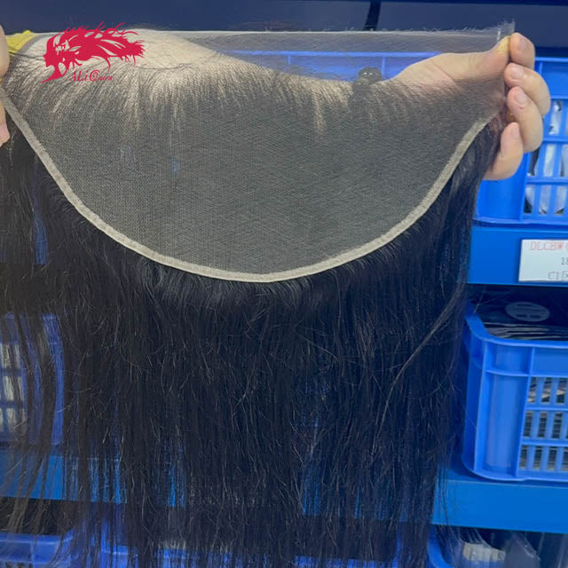 Ali Queen 12A Straight Free Part Virgin Hair 13x6 HD Lace Frontal
