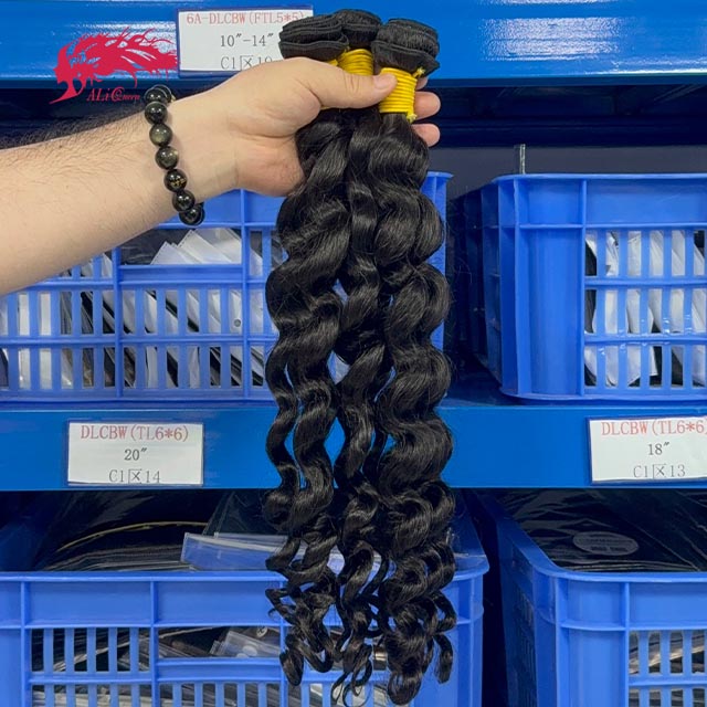 Ali Queen 12A Grade Natural Wave Premium Virgin Hair Bundle 10-26 Inch