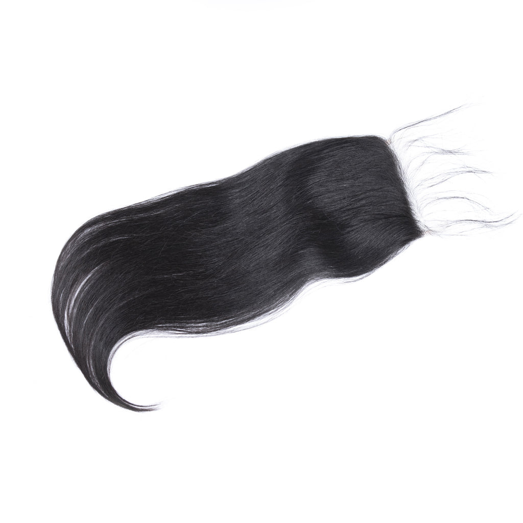 Ali Queen 5x5 HD Straight Free Part Raw Human Hair Lace Closure