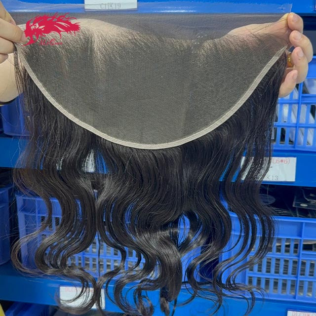Ali Queen Free Part 13x6 Body Wave Raw Hair HD Lace Frontal