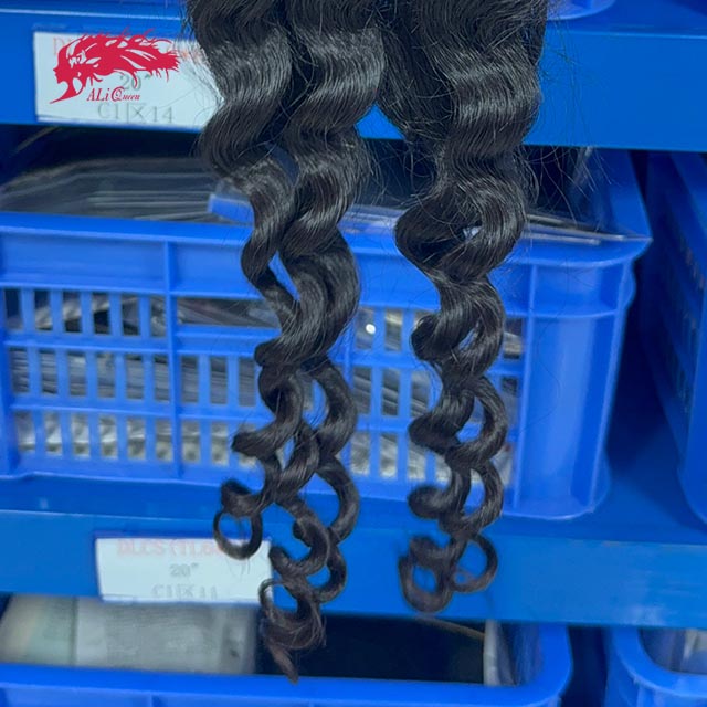 Ali Queen 5x5 HD Natural Wave Free Part Raw Hair Closure 12-20 Inch