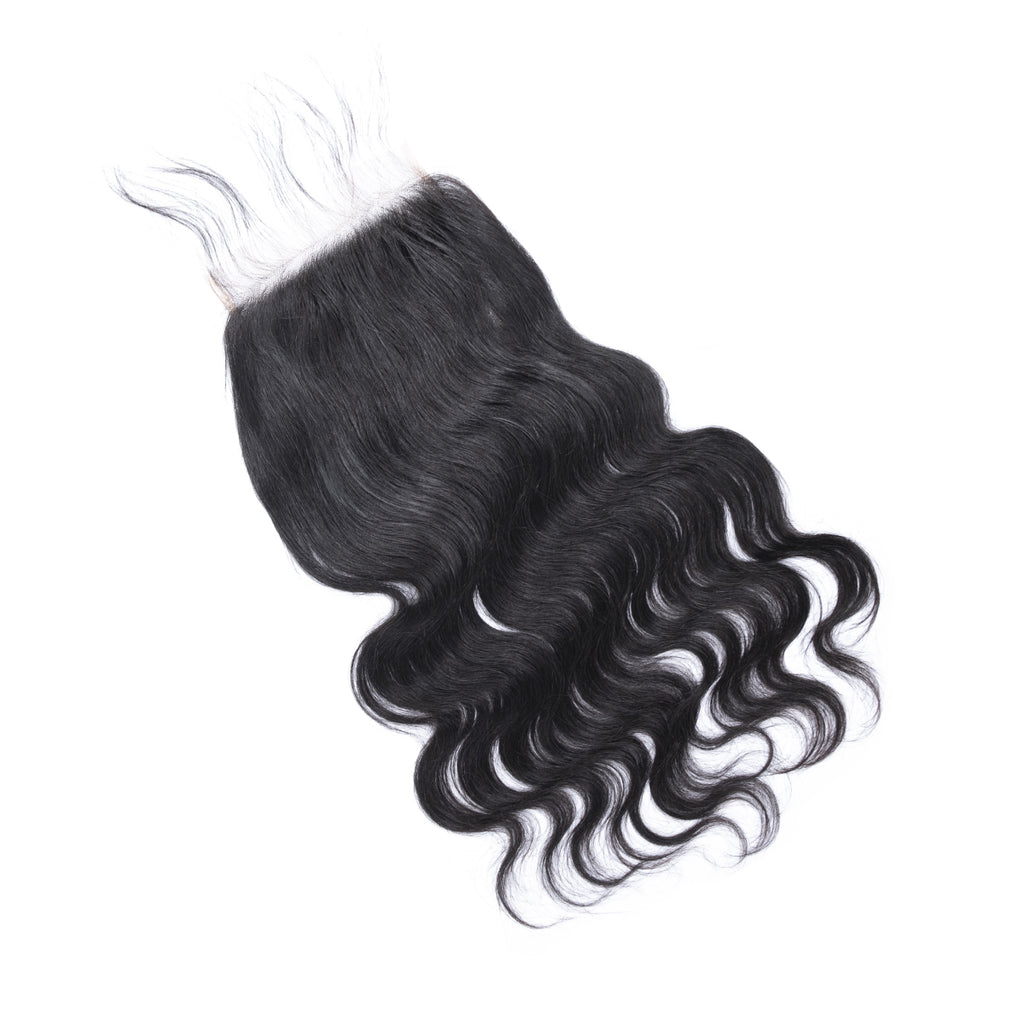 Ali Queen 6x6 Body Wave Virgin Hair HD Lace Closure Natural Black