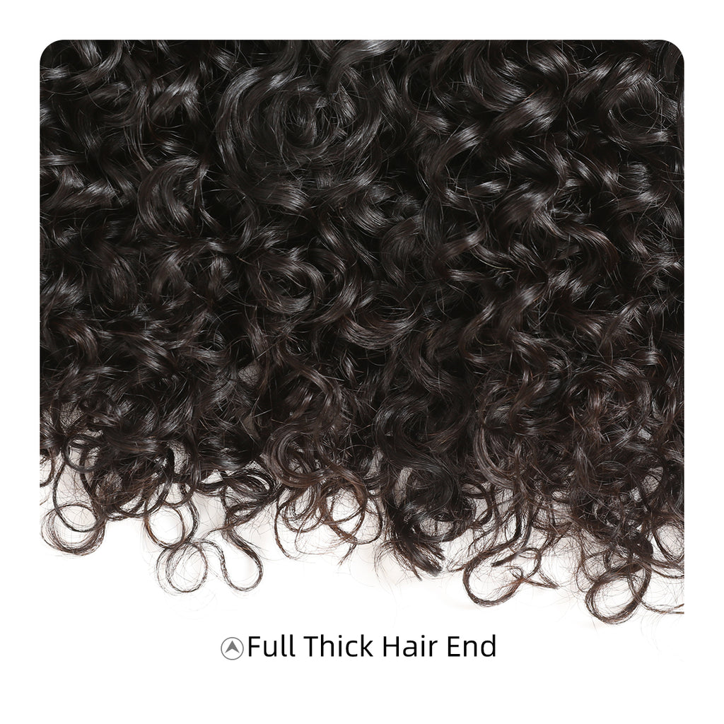 Ali Queen Water Wave Premium Virgin Hair Bundle Bleach-friendly