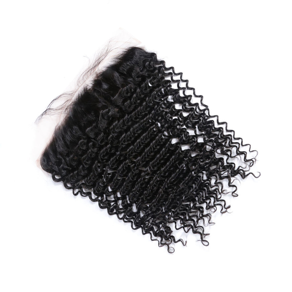 Ali Queen 13x4 Deep Wave Free Part HD Lace Frontal – 100% Virgin Hair