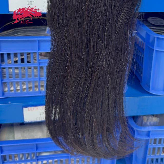 Ali Queen 5x5 HD Straight Free Part Raw Human Hair Lace Closure