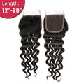 Ali Queen 4x4 HD Natural Wave Lace Closure Virgin Hair Natural Color