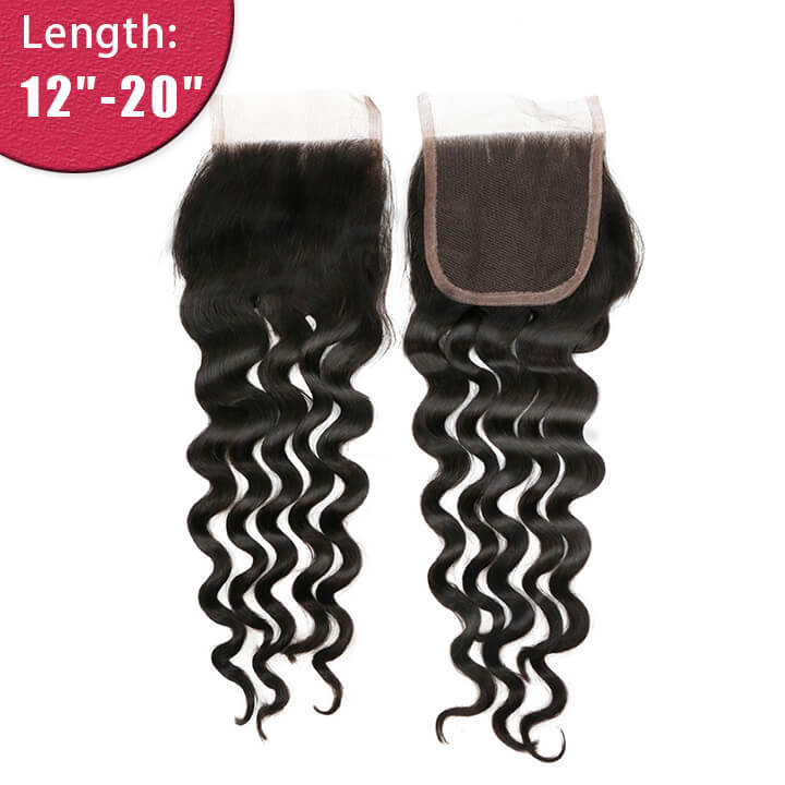 Ali Queen 5x5 HD Natural Wave 12A Virgin Hair  Lace Closure