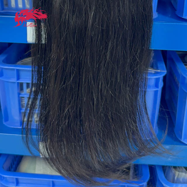 Ali Queen 6x6 HD Straight Virgin Hair Free Part Closure 130% Density