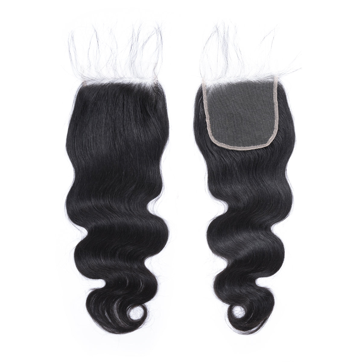 Ali Queen 5x5 HD Body Wave Premium Raw Hair Lace Closure Natural Black