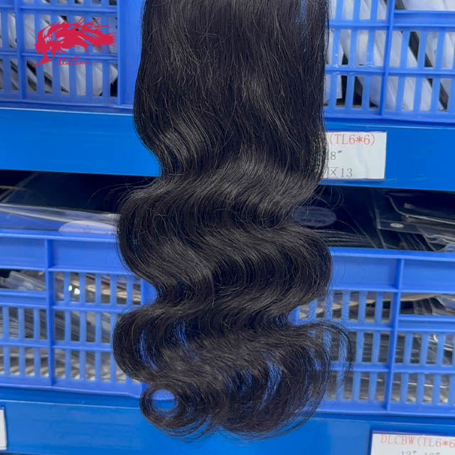 Ali Queen 4x4 HD Body Wave Virgin Hair Lace Closure 12-20 Inch