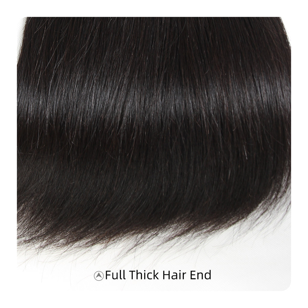 Ali Queen Straight Soft Silky Virgin Hair Tangle-Free Bundle