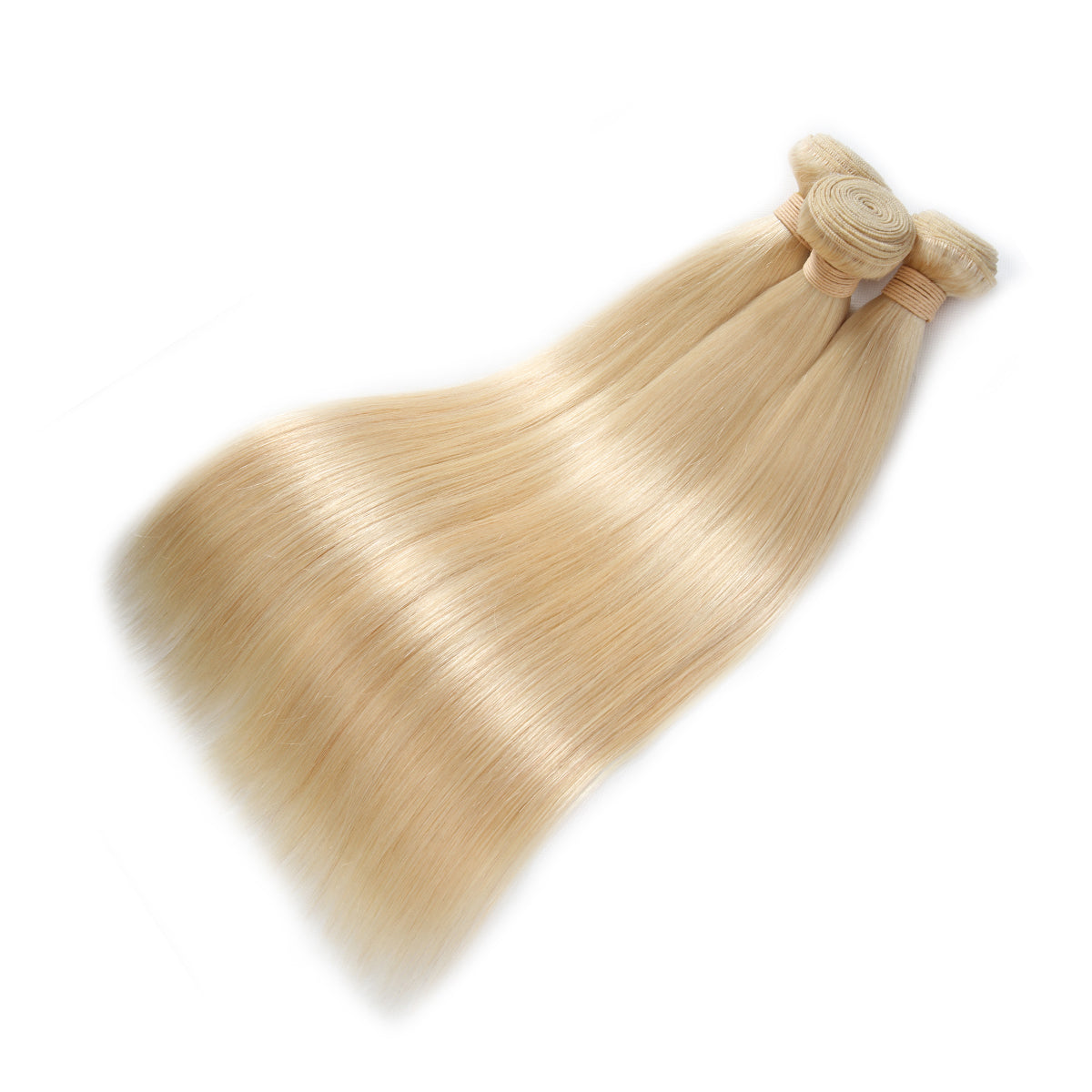 Ali Queen 613 Blonde Straight Human Regular Virgin Hair Bundle