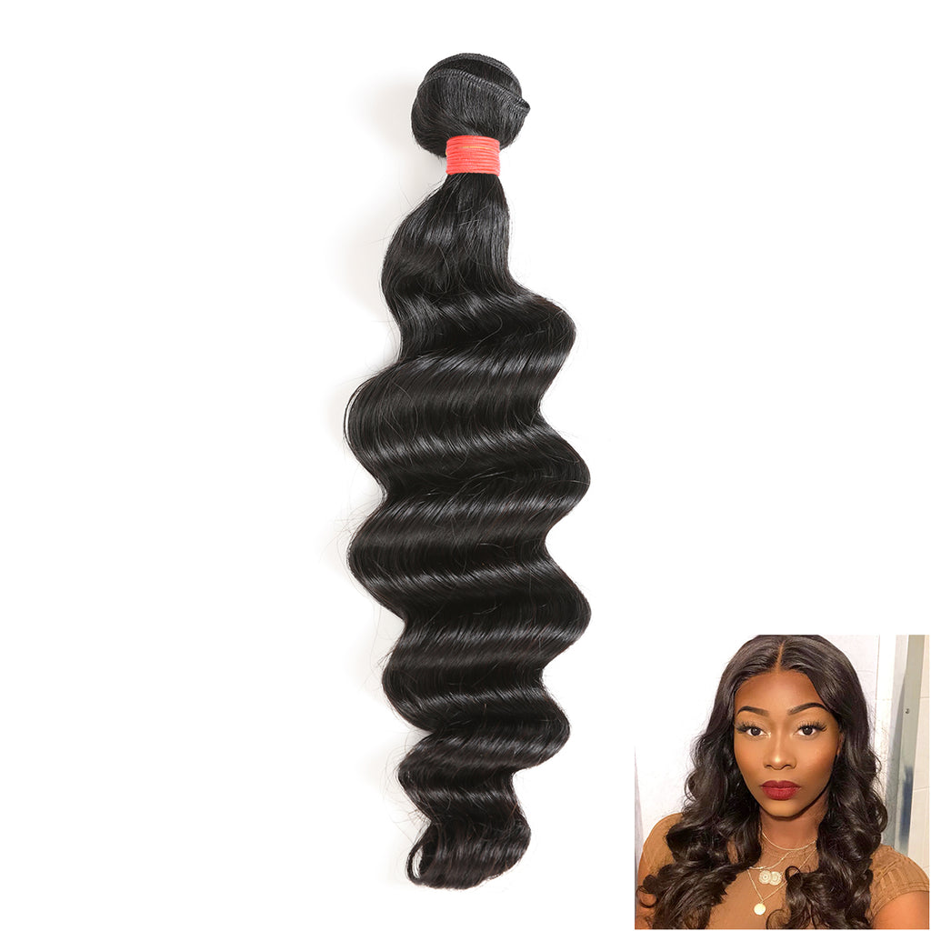 Ali Queen Loose Deep Regular Raw Hair Salon-restyling Human  Bundle