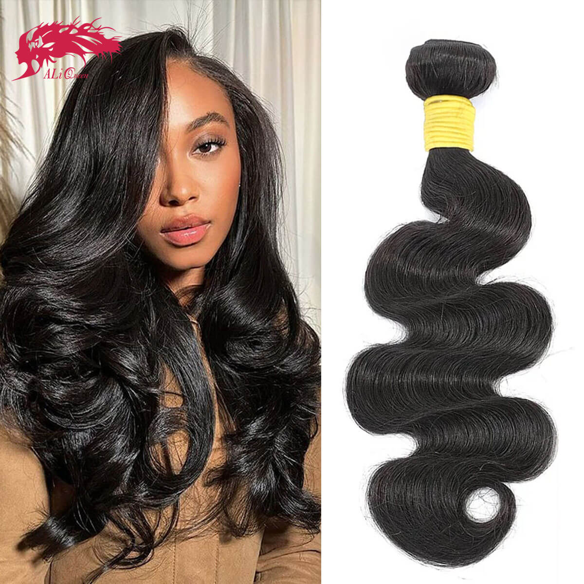 Ali Queen Body Wave Premium Virgin Unprocessed Human Hair Bundle