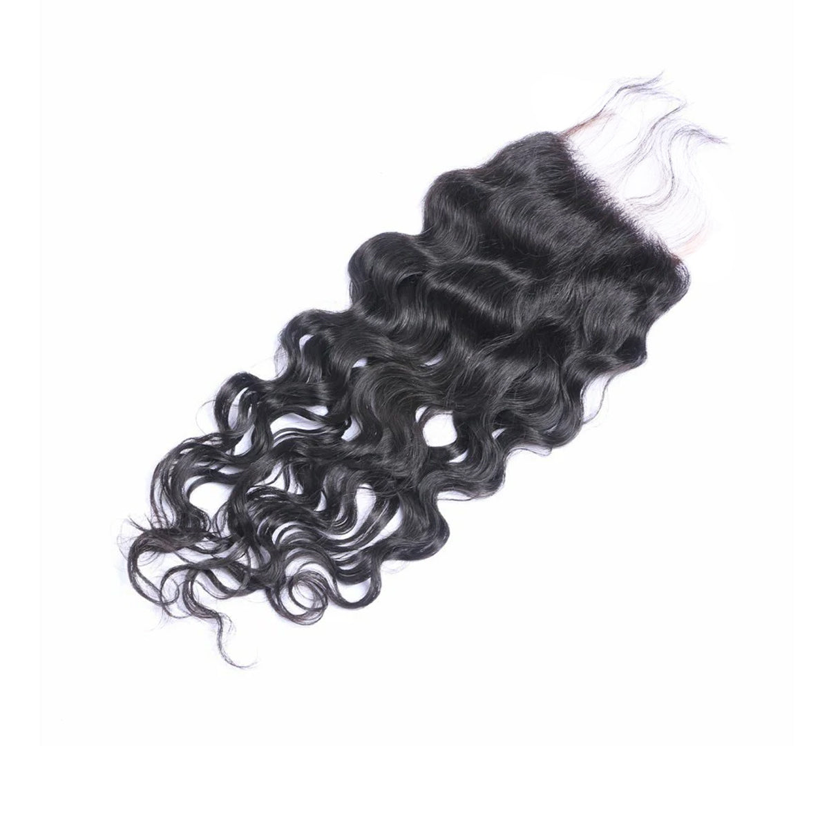 Ali Queen 5x5 HD Natural Wave Free Part Raw Hair Closure 12-20 Inch