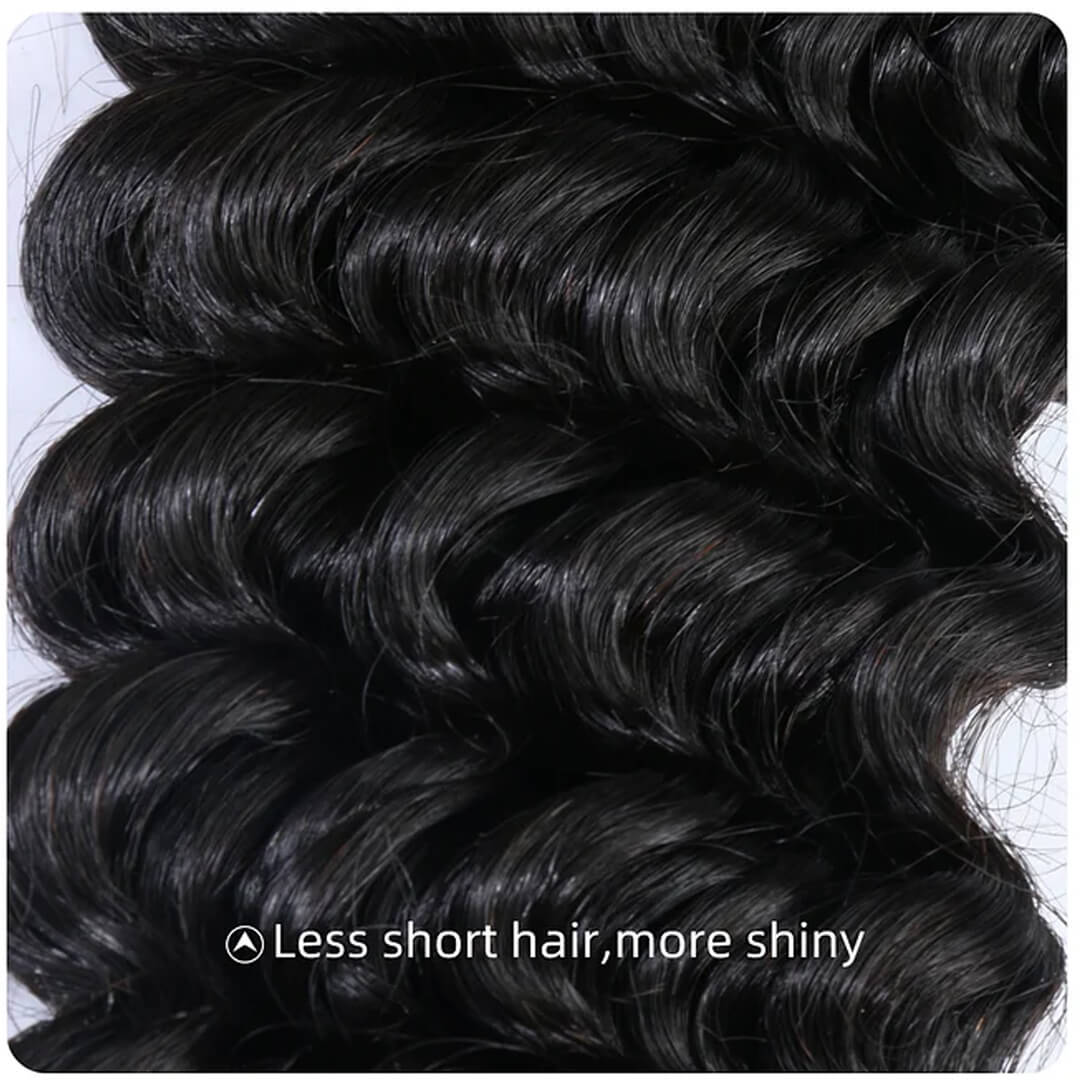 Ali Queen Deep Wave Crochet Human Hair for Boho Braids Extension
