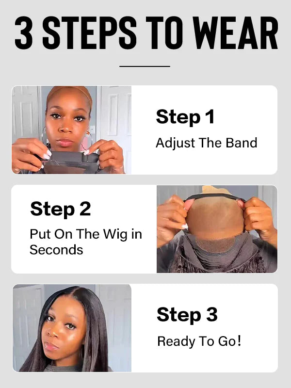 3 Seconds Install Body Wave Glueless 13x4/13x6 Pre-cut Lace Wear and Go Wig 180%  Beginner Friendly