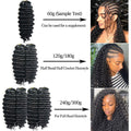 Ali Queen Deep Curly Knotless Pre-Separated Crochet Hair Extensions