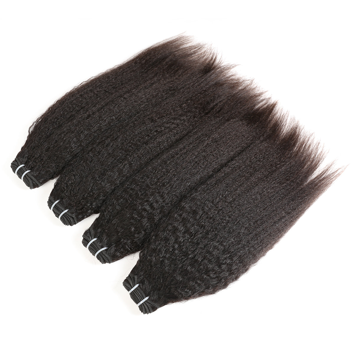 Ali Queen Yaki Straight Durable Regular Raw Hair #1B Bundle