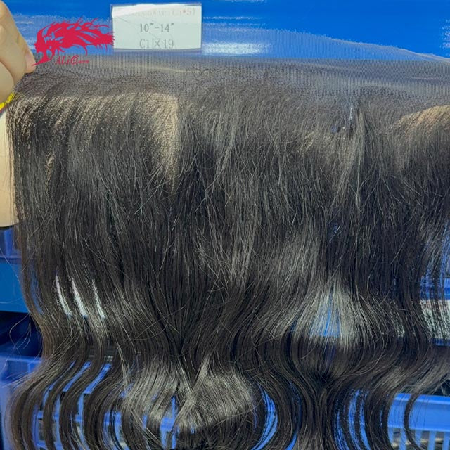 Ali Queen Free Part 13x6 Body Wave Raw Hair HD Lace Frontal