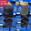 Ali Queen 6x6 Body Wave Virgin Hair HD Lace Closure Natural Black