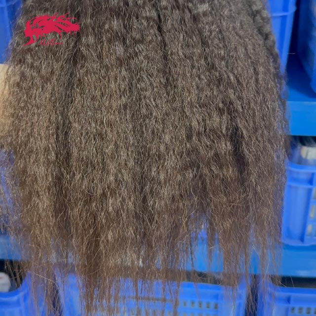 Ali Queen Yaki Straight Durable Regular Raw Hair #1B Bundle