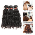 Ali Queen Kinky Curly Bouncy Raw Hair Bundle #1B Natural Black