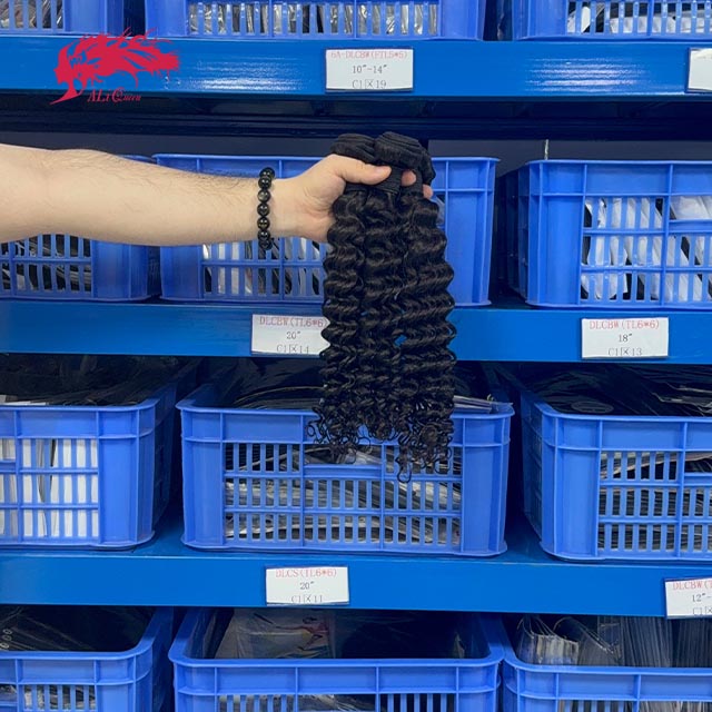 Ali Queen Deep Wave Regular Virgin Human Hair Bundle 10–30 Inches