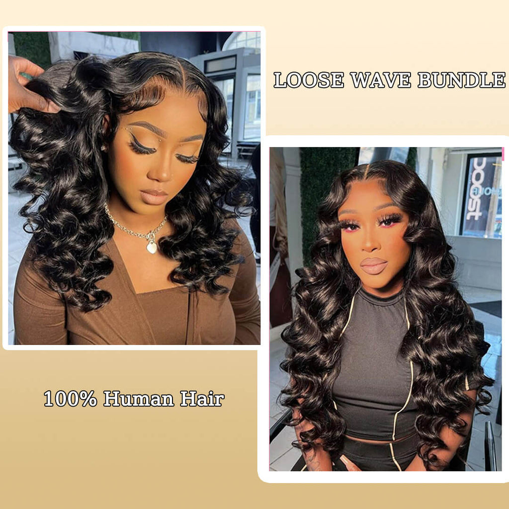 Ali Queen Premium Loose Wave Virgin Hair Soft & Bouncy Bundle