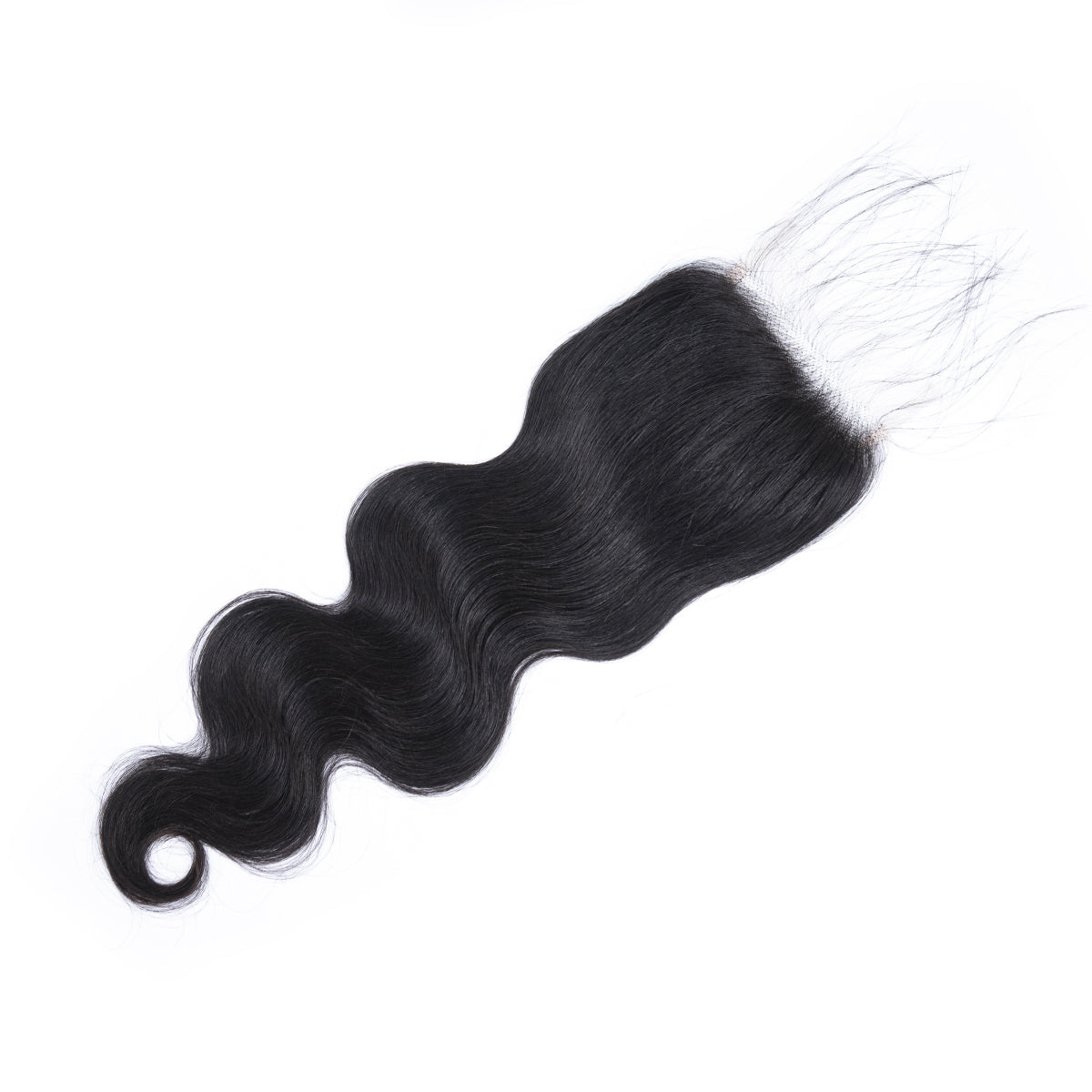 Ali Queen Body Wave Free Part Premium Raw Hair 4x4 HD Lace Closure