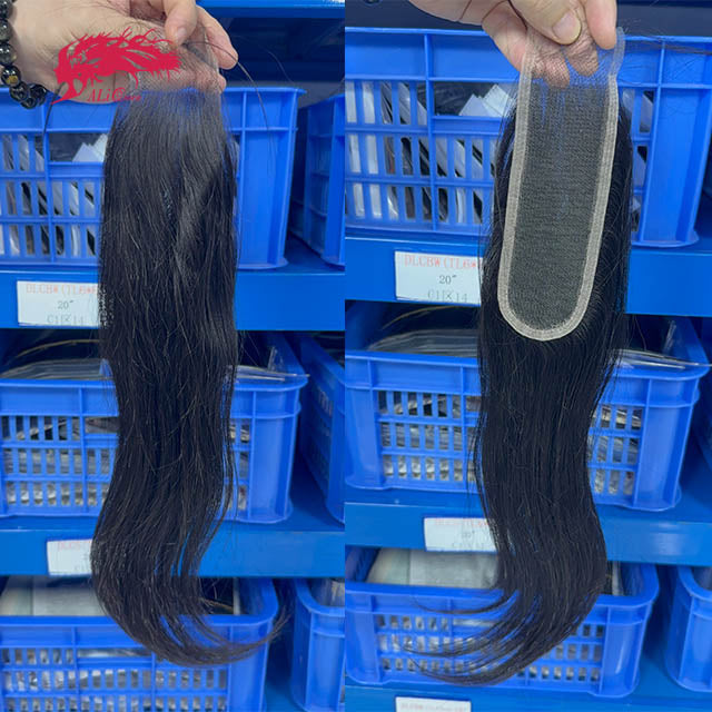 Ali Queen Virgin Straight Hair 2x6 HD Lace Closure Free Part