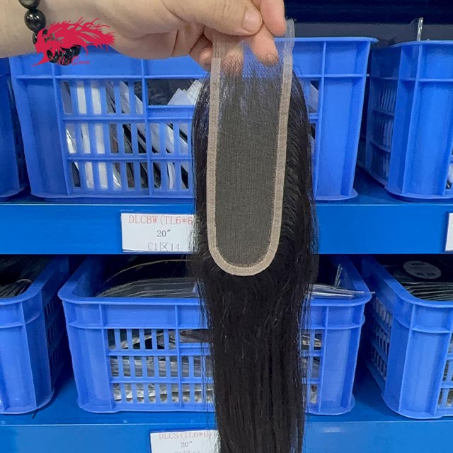 Ali Queen 2x6 HD Straight Free Part Premium Raw Hair Lace Closure