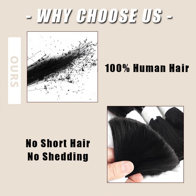 Ali Queen Water Wave Bulk hair Extensions for Braiding Boho Braids