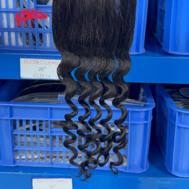 Ali Queen 4x4 HD Natural Wave Lace Closure Virgin Hair Natural Color